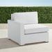 Palermo Left-facing Chair with Cushions in White Finish - Solid, Special Order, Gingko - Frontgate