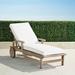 Cassara Chaise Lounge with Cushions in Weathered Finish - Rain Sailcloth Sailor, Standard - Frontgate