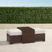 Palermo Coffee Table with Nesting Ottomans in Bronze Finish - Rumor Midnight - Frontgate