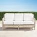 Hampton Sofa in Ivory Finish - Rain Sailcloth Seagull, Standard - Frontgate