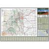 36x48 Colorado State Official Executive Laminated Wall Map