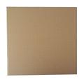 250 Brown Corrugated Cardboard Stiffener Pads Protective Sheets Boards - Approx Size 320x320mm Square - to FIT UKPS 12" Record Vinyl MAILERS ENVELOPES - Packaging MAILING Postal Postage Protection