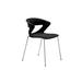 Palmieri Kicca Stackable Chair Plastic/Acrylic/Metal in Orange | 30 H x 21.25 W x 21.625 D in | Wayfair KC-1-OR