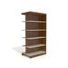 Palmieri Durecon Double Sided 10 Compartment Shelving Unit, Metal | 72 H x 36.25 W x 23.5 D in | Wayfair DM-7224-A-36-O-JA-VB-S11