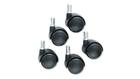 Safco Hard Floor Casters - Black