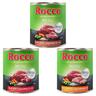 Rocco Menù 24 x 800 g - Mix: Manzo con Verdure & Riso, Manzo con Agnello Verdure & Riso, Manzo con Pollo, Verdure & Riso
