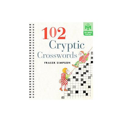 102 Cryptic Crosswords by Fraser Simpson (Paperback - Puzzlewright)