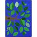 Blue/Green 64 x 0.5 in Area Rug - Joy Carpets Floral Tufted Area Rug Nylon | 64 W x 0.5 D in | Wayfair 1942C