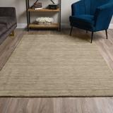 Brown 96 x 0.39 in Indoor Area Rug - Corrigan Studio® Toby Hand-Tufted Wool Taupe Area Rug Wool | 96 W x 0.39 D in | Wayfair CSTD4297 37184935