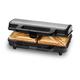 ProfiCook Sandwichmaker für amerikanische Sandwiches und XXL-Toastscheiben | elektrischer Sandwichtoaster mit extra großen Sandwich-Platten (antihaftbeschichtet) | Sandwich-Maker 900W | PC-ST 1092