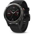 Garmin Fenix 5 Multisport GPS Watch with Outdoor Navigation and Wrist-Based Heart Rate - Slate Grey with Black Band