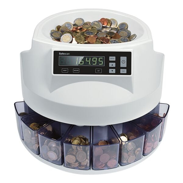 Safescan Münzzähler und Sortierer »1250« grau, 33x26.6x35.5 cm Image