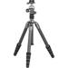 Gitzo GT1555T Series 1 Traveler Carbon Fiber Tripod with Center Ball Head GK1555T-82TQDUS