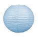 The Beistle Company Paper Lantern Paper in Blue | 9.5 H x 9.5 W x 9.5 D in | Wayfair 54570-LB