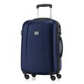 HAUPTSTADTKOFFER - Wedding - Hand luggage Carry on luggage Hardside Hard Shell suitcase Trolley, approved for baggage regulations of almost every Airline, TSA, 55 cm, 42 Lite, Dark Blue