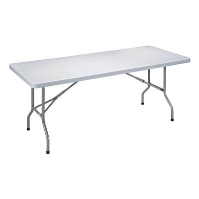 Klapptisch 183x76 cm grau, SODEMATUB, 183 cm