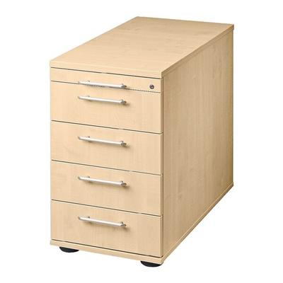 HAMMERBACHER Standcontainer »O-Line« braun, 42.8x76x80 cm
