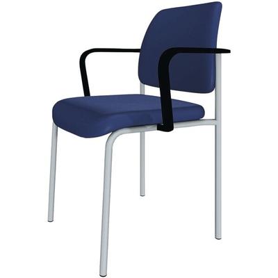 fm Büromöbel Stapelstuhl »Livorno« blau, 45x46 cm
