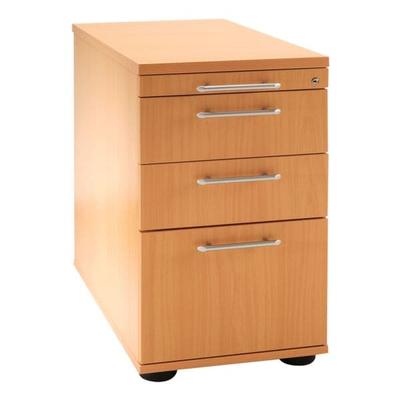HAMMERBACHER Standcontainer »O-Line« braun, 42.8x76x80 cm