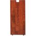 Lorell Essentials Series 30.71" H x 14.96" W Desk Leg Manufactured Wood in Brown/Red | 30.71 H x 14.96 W x 2.36 D in | Wayfair LLR69615