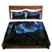 DiaNoche Designs Starry Night Duvet Cover Set Microfiber in Blue/White | King | Wayfair DMF-AlexRuizStarryNight8