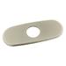 Universal (Grohe) 6" Escutcheon Plate in Gray | 0.81 H x 6.44 W x 2.83 D in | Wayfair 07551EN0