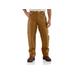 Carhartt Men's Loose Fit Firm Duck Double Front Utility Work Pants, Carhartt Brown SKU - 963856