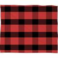 Deny Designs Winter Plaid Throw Polyester | 60 H x 50 W in | Wayfair 59690-flemed