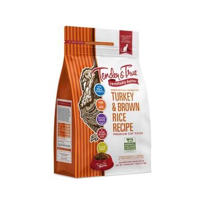 Tender & True Turkey & Brown Rice Recipe Dry Cat Food, 7-lb bag