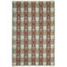 Blue/Brown 108 x 0.25 in Area Rug - World Menagerie Youssef Sunset Coral Area Rug Wool | 108 W x 0.25 D in | Wayfair WLDM2192 37503272