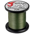 Daiwa J-Braid 8 Braid 0.28mm, 26.5kg / 58.0lbs, 1500m dark green, round braided fishing line