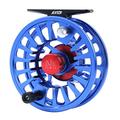 Maxcatch Avid Fly Reel with CNC-machined Aluminum Alloy Body 1/3, 3/4, 5/6, 7/8, 9/10wt (Sliver, Black, Green, Blue) (Model 05, 5/6 wt)