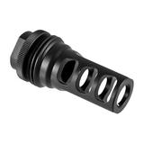 Silencerco Asr Hybrid Muzzle Brake .46 - Hybrid 5/8x32 Asr Muzzle Brake .46