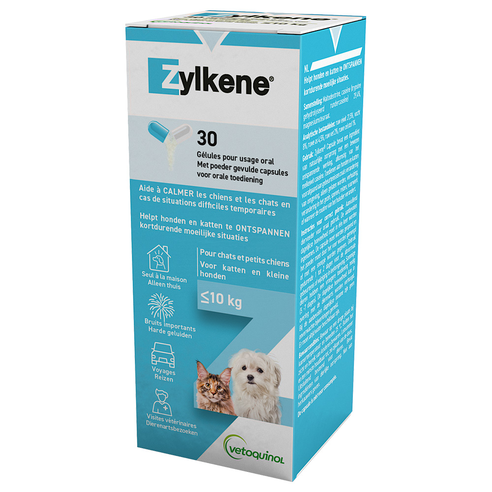 Zylkene Capsule 75 mg per gatti e cani fino a 10 kg - Set %: 2 x 30 pz