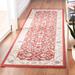 White 30 x 0.25 in Area Rug - Lark Manor™ Hollander Oriental Handmade Hooked Wool Burgundy/Ivory Area Rug Wool | 30 W x 0.25 D in | Wayfair