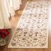 White 36 x 0.25 in Indoor Area Rug - Lark Manor™ Hollander Oriental Handmade Looped Wool Ivory Area Rug Wool | 36 W x 0.25 D in | Wayfair