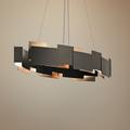 Kichler Moderne 34 1/4"W LED Olde Bronze Oval Pendant Light