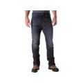 5.11 Men's Defender-Flex Straight Leg Tactical Jeans Cotton/Polyester Denim Blend, Dark Wash Indigo SKU - 386541