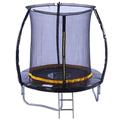 Kanga 6ft Premium Trampoline with Safety Enclosure, Net, Ladder and Anchor Kit (6ft)