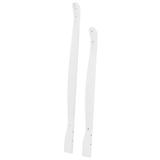 Dream On Me Brody Convertible Changing Table Rails, Wood in White | 43 H x 43 W x 4 D in | Wayfair 699-W