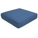 Eddie Bauer Double Piped Indoor/Outdoor Sunbrella Ottoman Cushion in Red/Blue | 5 H x 26 W x 24 D in | Wayfair 15103U-E5493