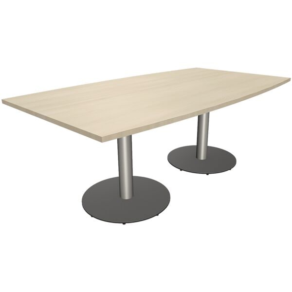 fm Büromöbel Besprechungstisch »Sidney« 200 cm braun, 200x100 cm Image