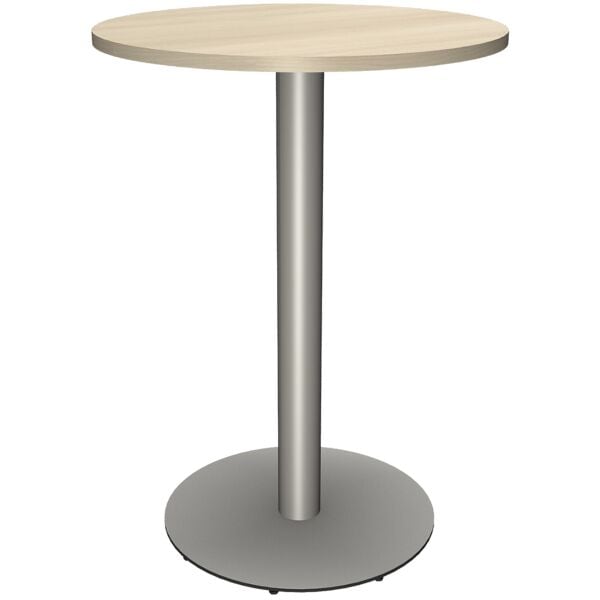 fm Büromöbel Besprechungstisch »Oldenburg« Ø80 cm Kreis braun, 80x110 cm