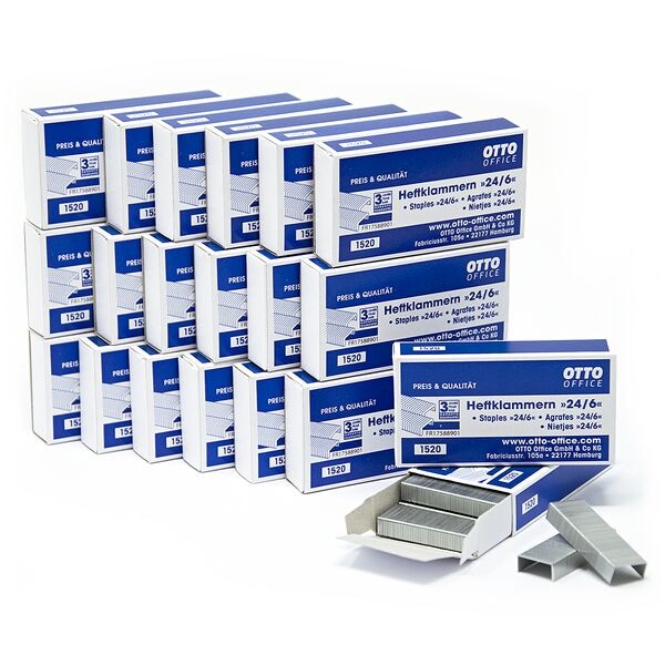 OTTO Office 20 Packungen Heftklammern »24/6« Image