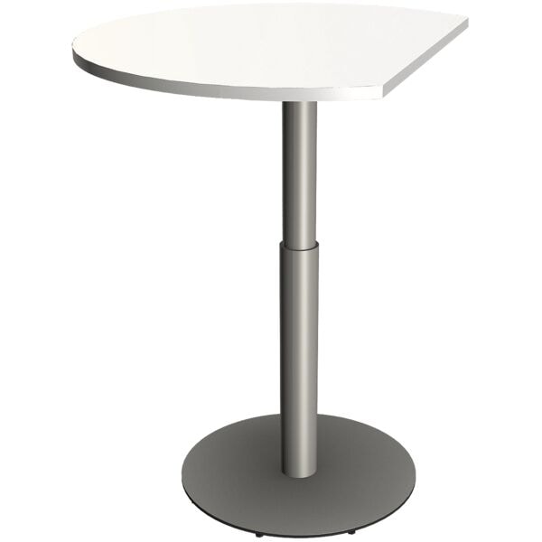 fm Büromöbel Besprechungstisch »Sidney« 110 x 110 cm weiß, 110 cm