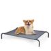 Costway Large Indoor Outdoor Camping Steel Frame Elevated Pet Cot Mat