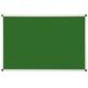 Wonderwall Premium Felt Notice Board - Aluminium Frame - 240 x 120cm with Fixings, 5 Colour Options Including (Green)