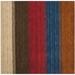 Blue/Brown 72 x 0.63 in Area Rug - Ebern Designs Frann Striped Hand-Woven Flatweave Wool Brown/Blue/Red Area Rug Wool | 72 W x 0.63 D in | Wayfair
