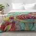East Urban Home Comforter Set Polyester/Polyfill/Microfiber in Blue/Pink/Yellow | Twin XL | Wayfair EAHU7353 37846363