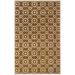 Brown/White 156 x 108 x 0.63 in Indoor Area Rug - Charlton Home® Quenton Geometric Handmade Tufted Wool Brown/Cream Area Rug Wool | Wayfair
